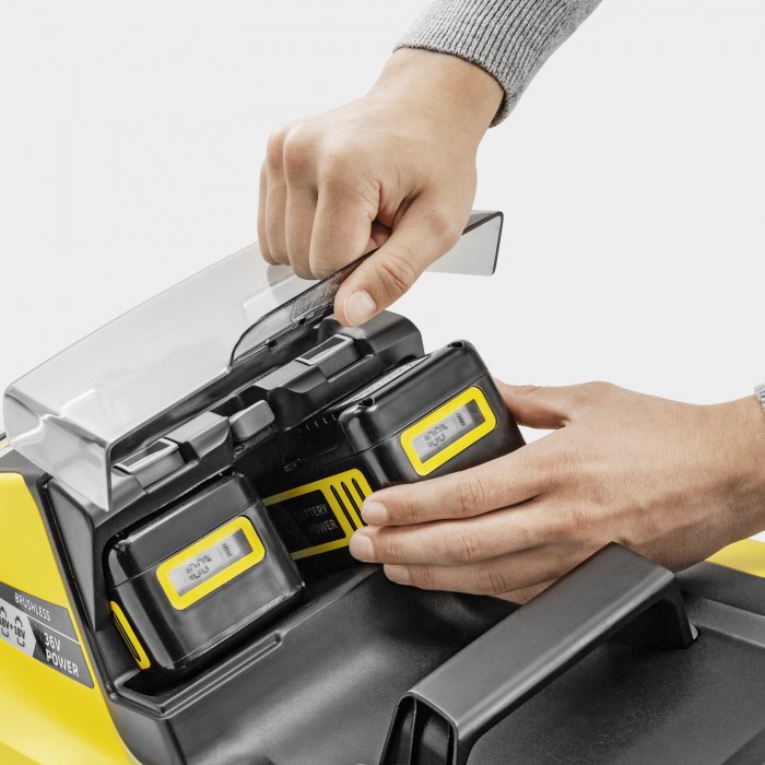 Аккумуляторная газонокосилка Karcher LMO 4-18 Dual Battery Set (1.445-421.0)