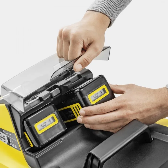 Аккумуляторная газонокосилка Karcher LMO 4-18 Dual Battery Set (1.445-421.0)